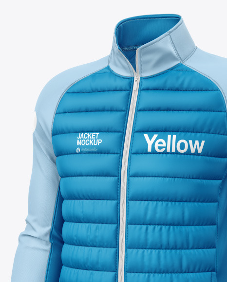 Training Down Jacket Mockup