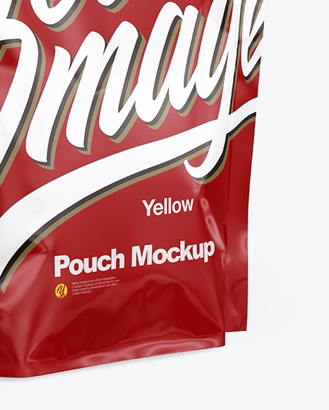 Glossy Pouch Mockup