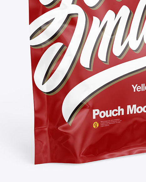 Glossy Pouch Mockup