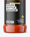 Tomato Sauce Bottle Mockup