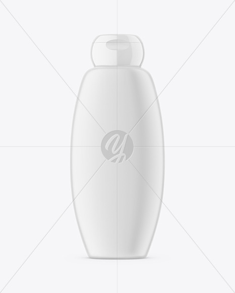 Plastic Shampoo Bottle Mockup