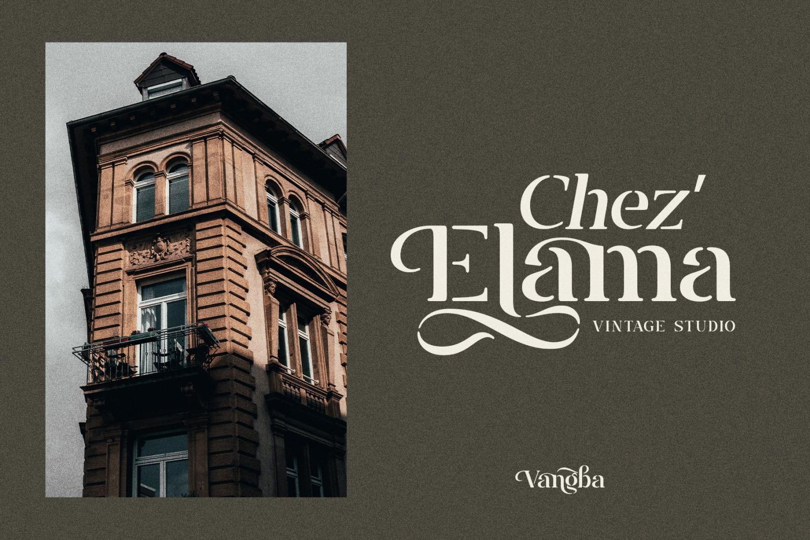 Vangba Typeface Vangba Typeface