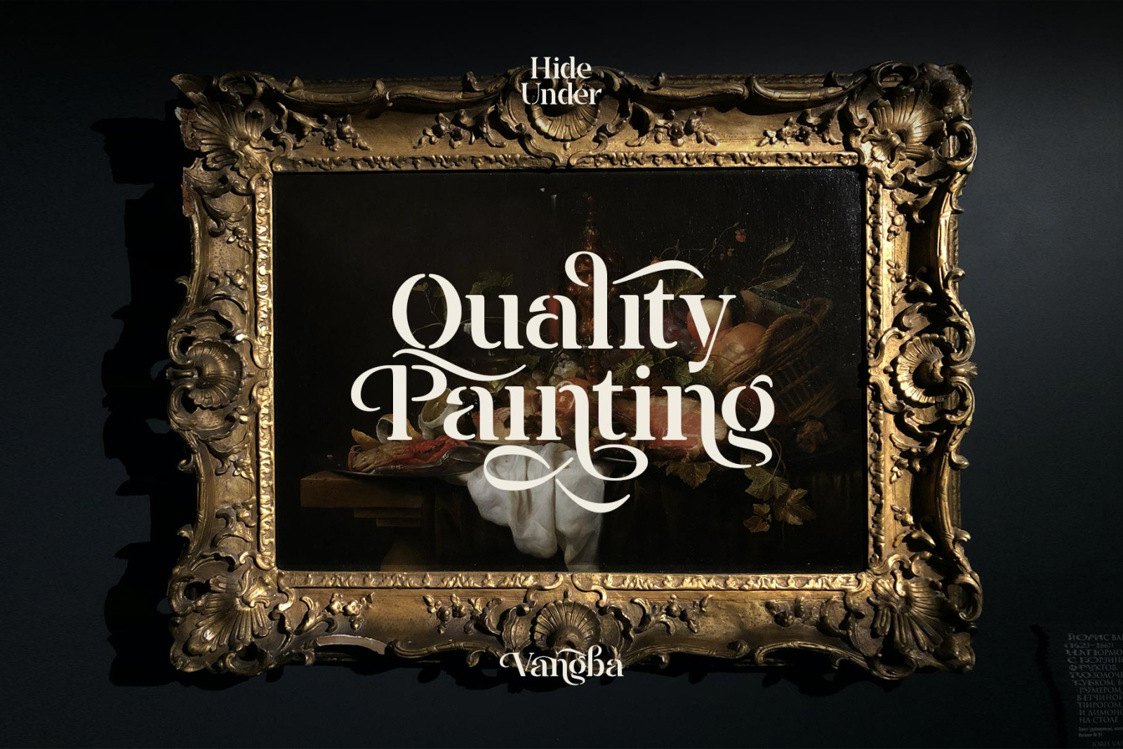 Vangba Typeface Vangba Typeface