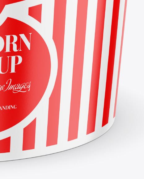 Popcorn Bucket Mockup