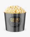 Popcorn Bucket Mockup