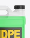 Jerrycan with Liquid Mockup