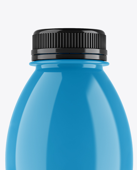 Glossy PET Bottle Mockup