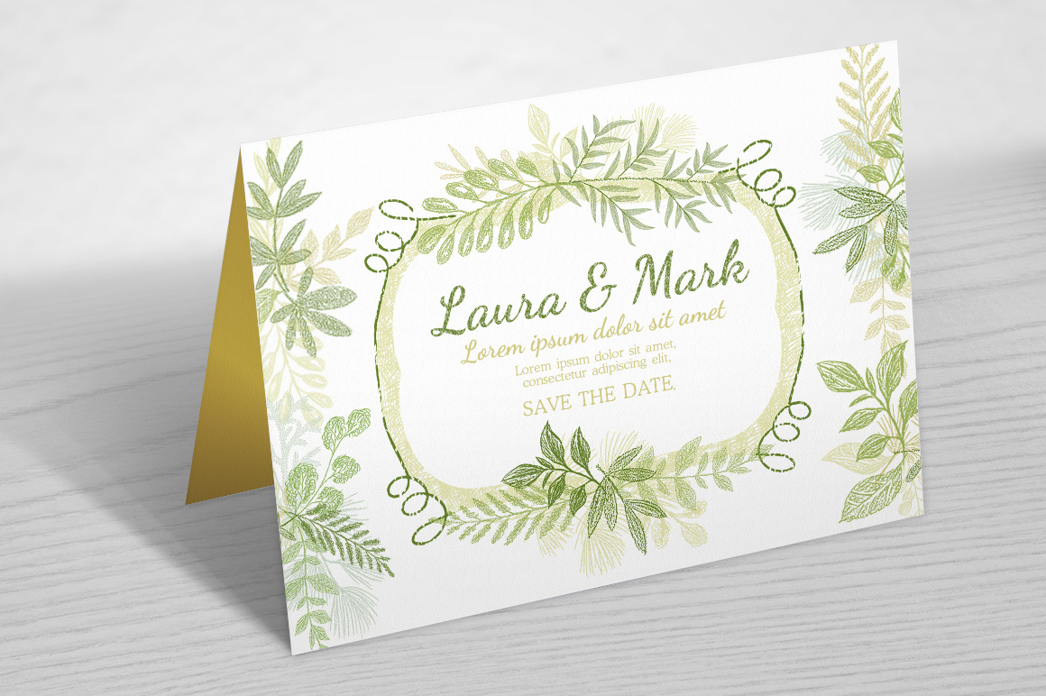 Vector Leaves Branches, Herbs Fresh Doodle collection Vector Leaves Branches, Herbs Fresh Doodle collection