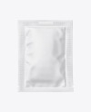 Matte Wet Wipes Sachet Mockup