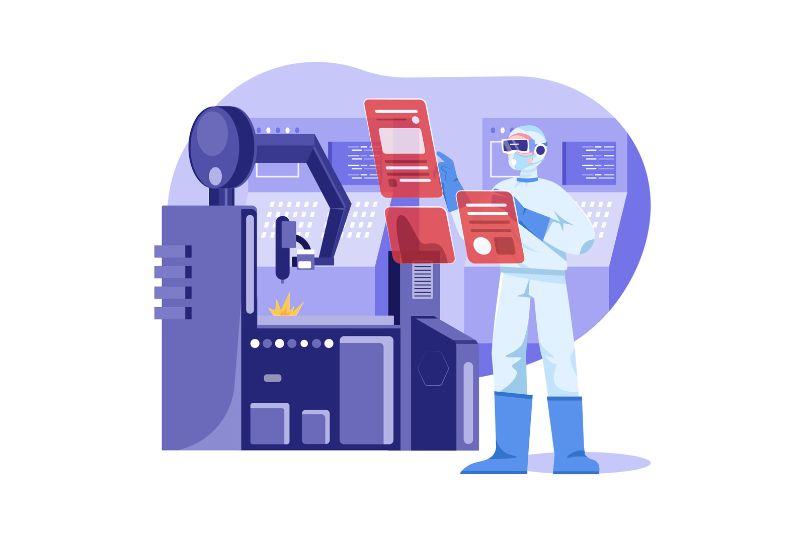 M483_Metaverse Illustration Pack M483_Metaverse Illustration Pack