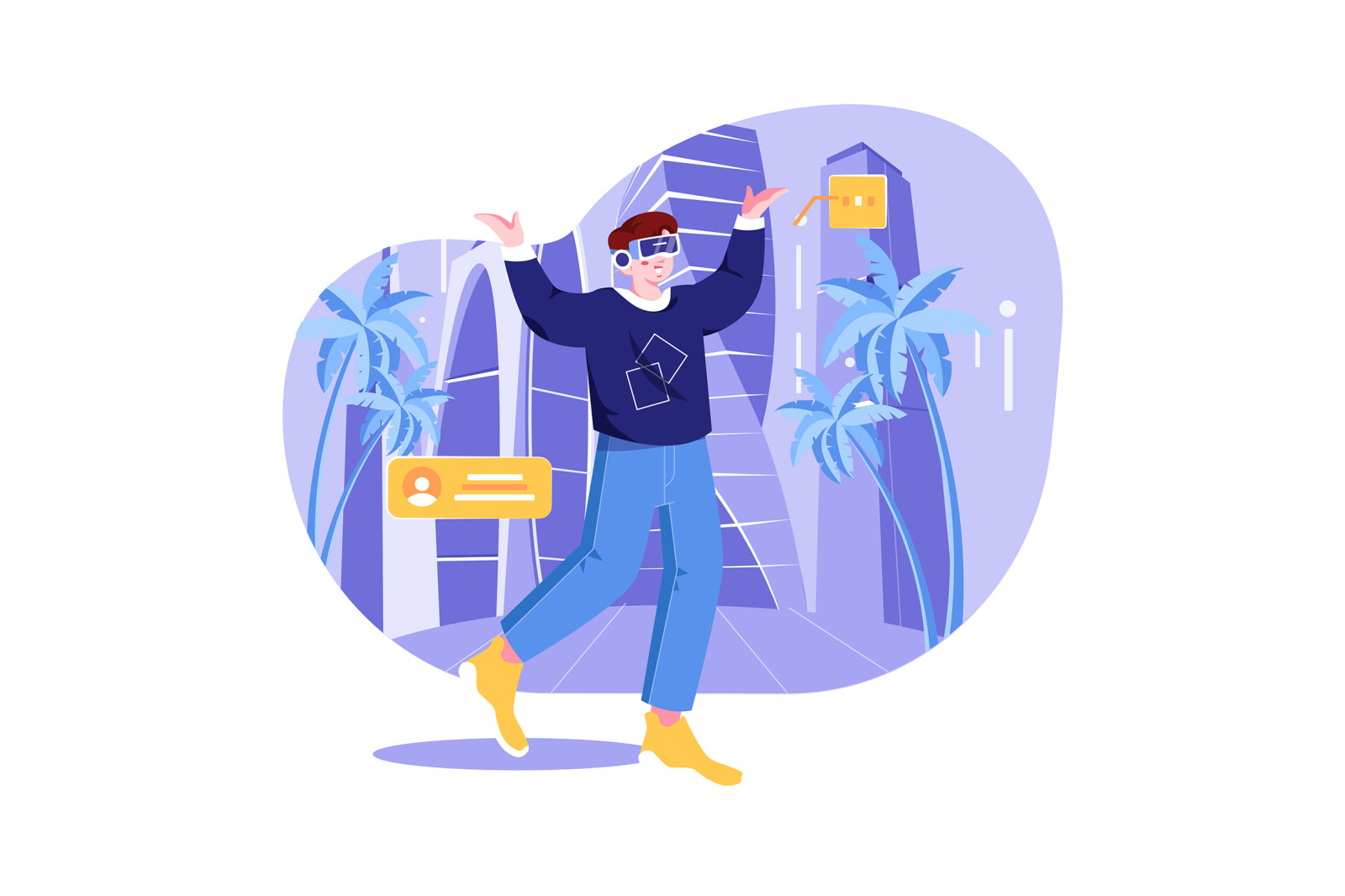 M483_Metaverse Illustration Pack M483_Metaverse Illustration Pack