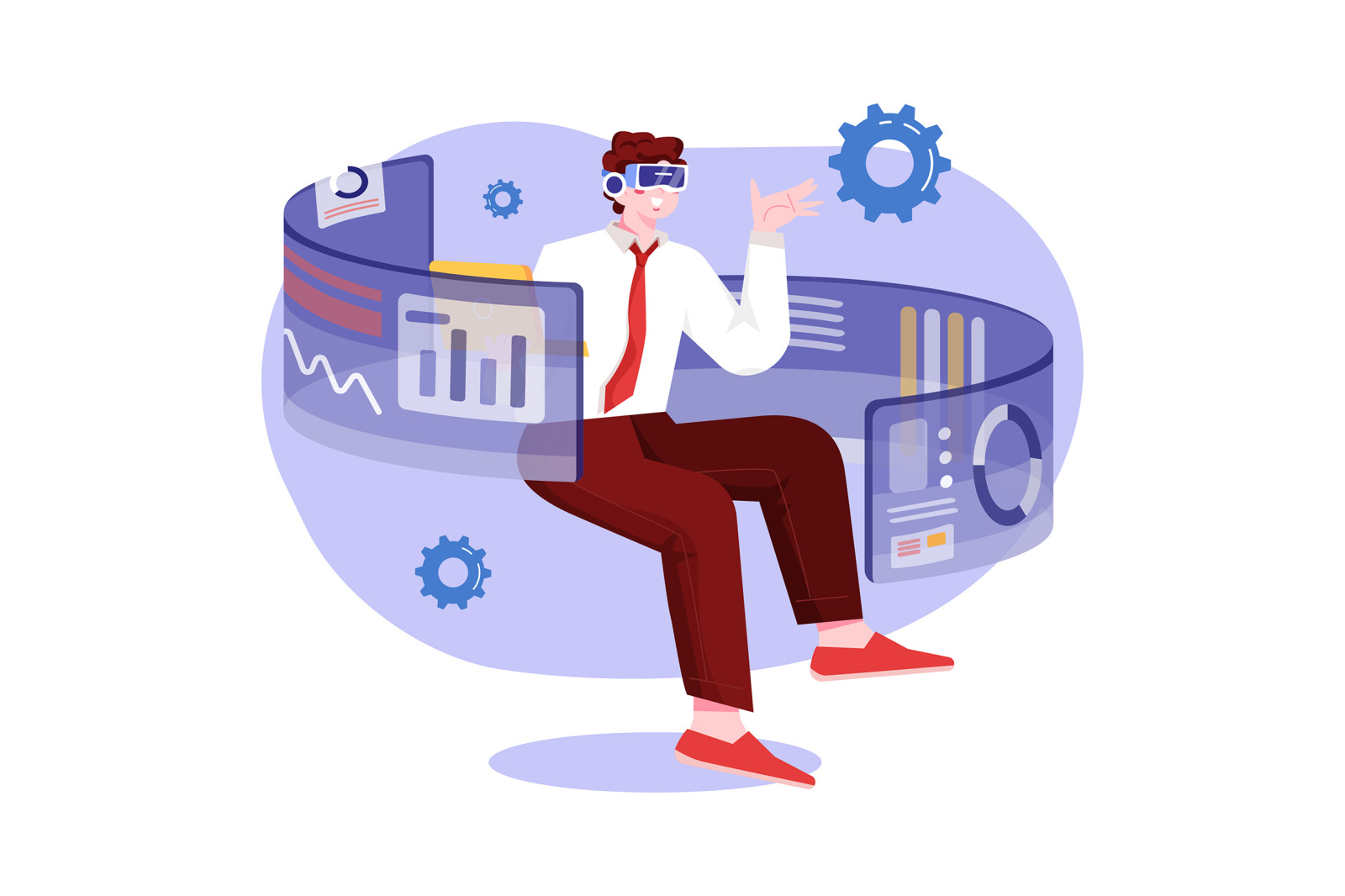 M483_Metaverse Illustration Pack M483_Metaverse Illustration Pack