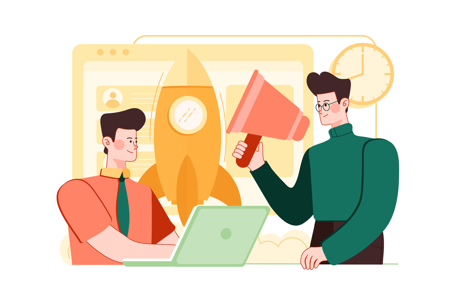 M482_Teamwork Illustrations M482_Teamwork Illustrations