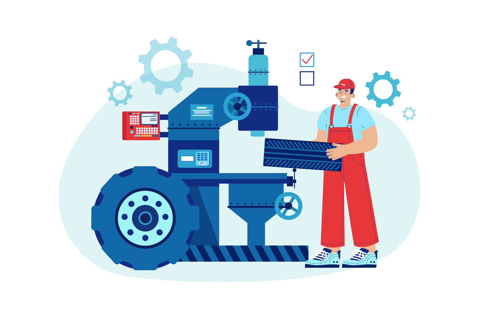 M475_Car Service Illustrations M475_Car Service Illustrations