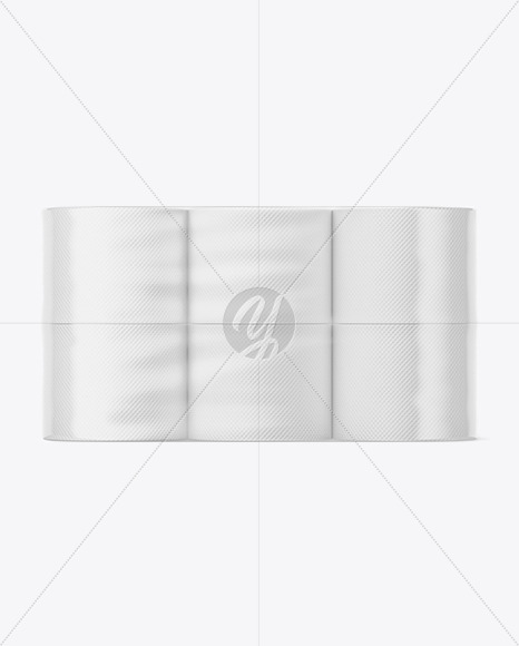 Toilet Tissue 6 pack Mockup