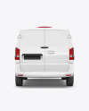 Panel Van Mockup - Back View