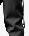 Jogger Pants Mockup - Back View