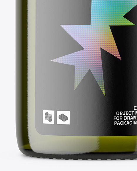 Olive Oil Bottle Mockup