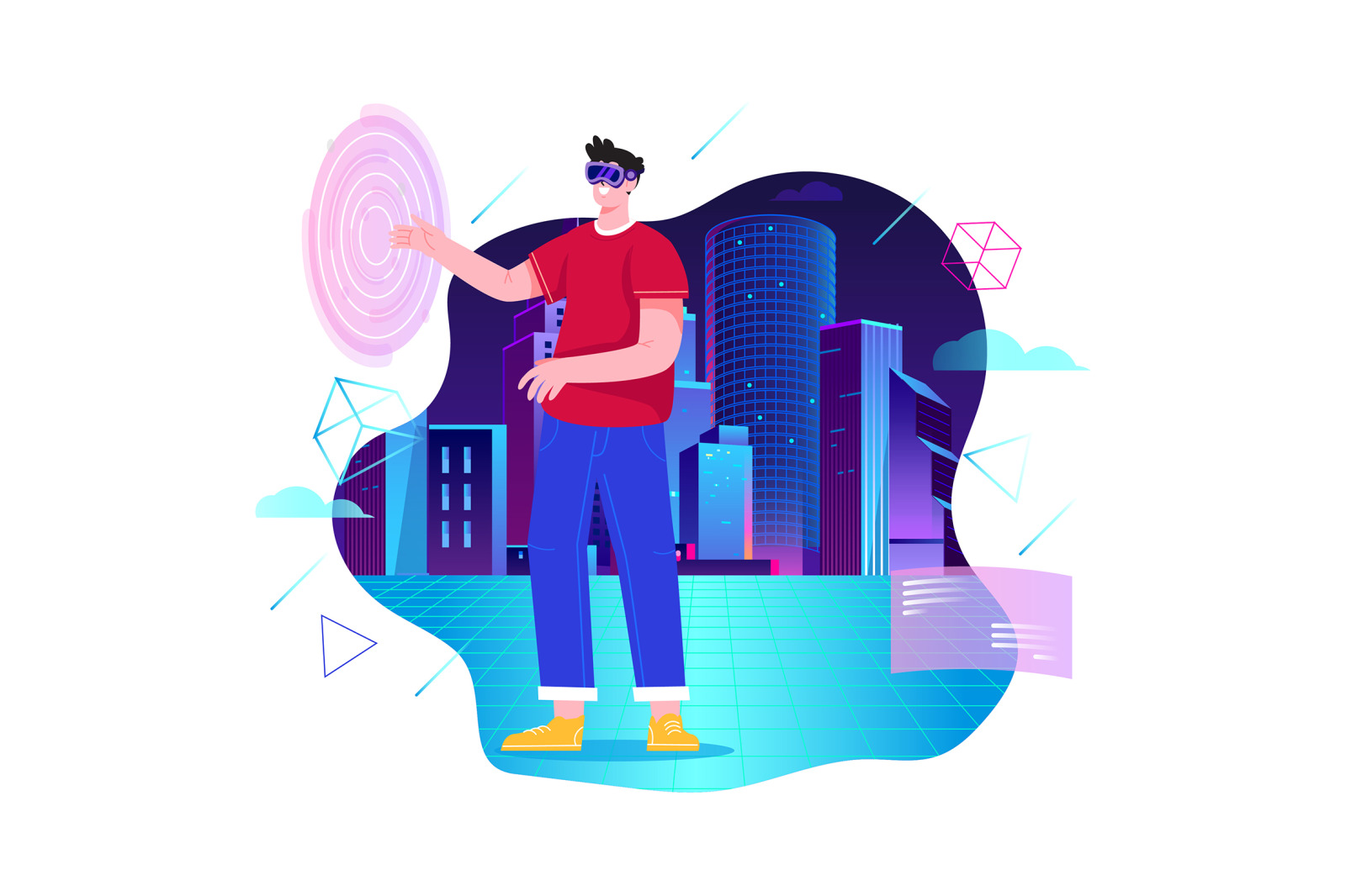 M479_Metaverse Illustration Pack