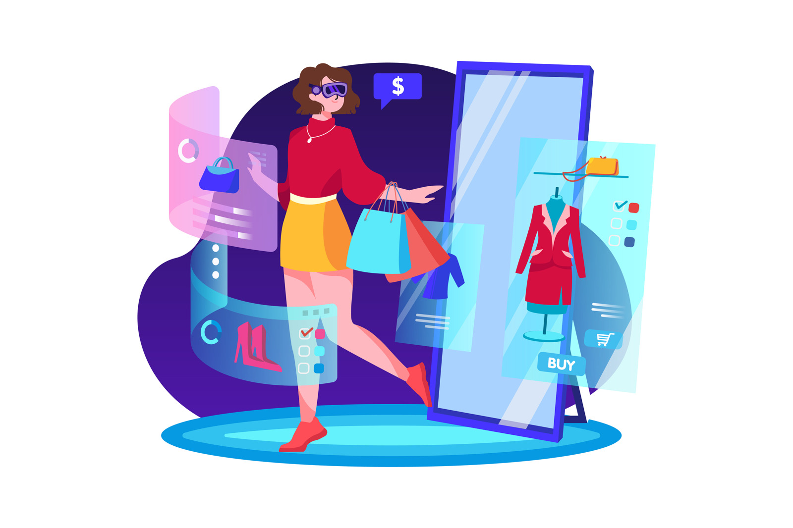 M479_Metaverse Illustration Pack