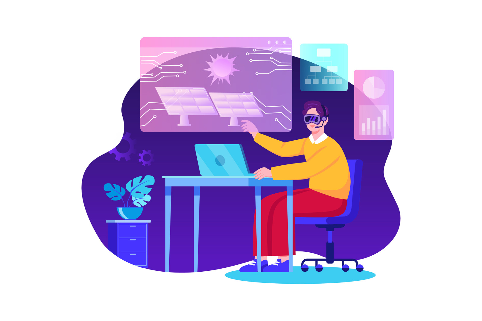 M479_Metaverse Illustration Pack