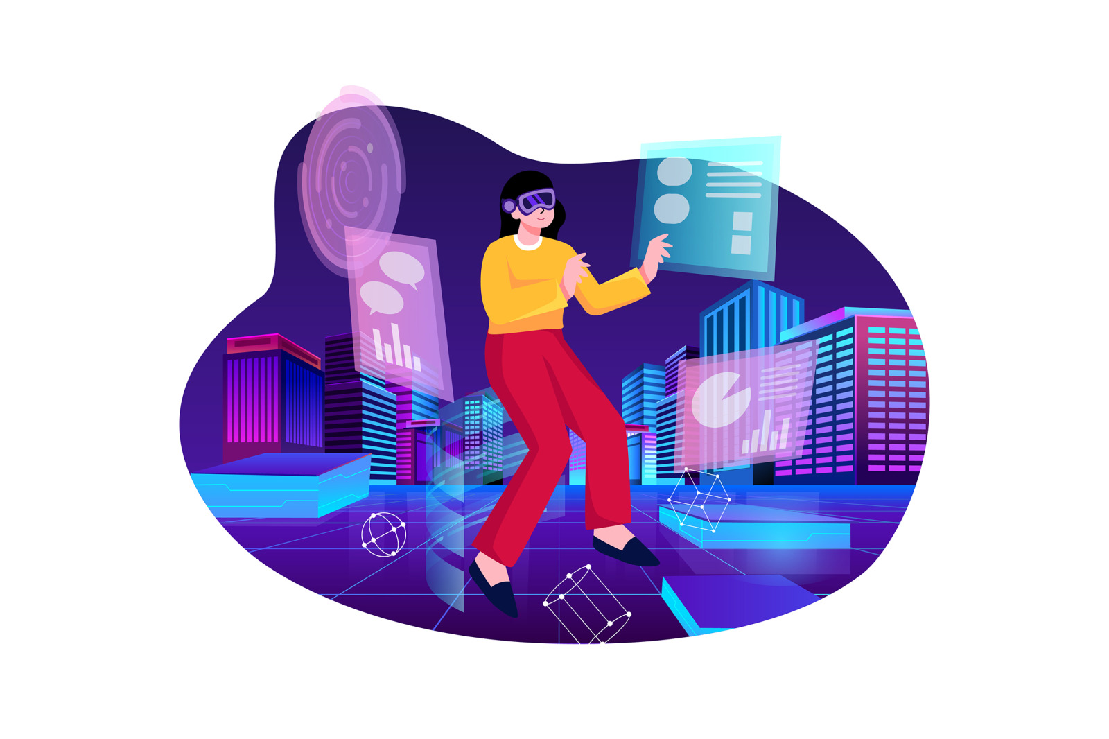 M479_Metaverse Illustration Pack