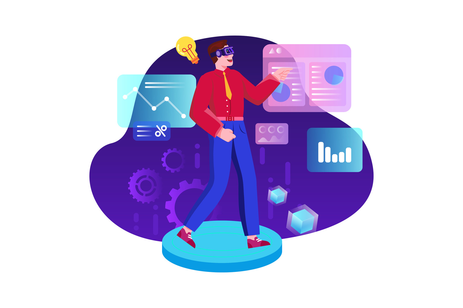 M479_Metaverse Illustration Pack