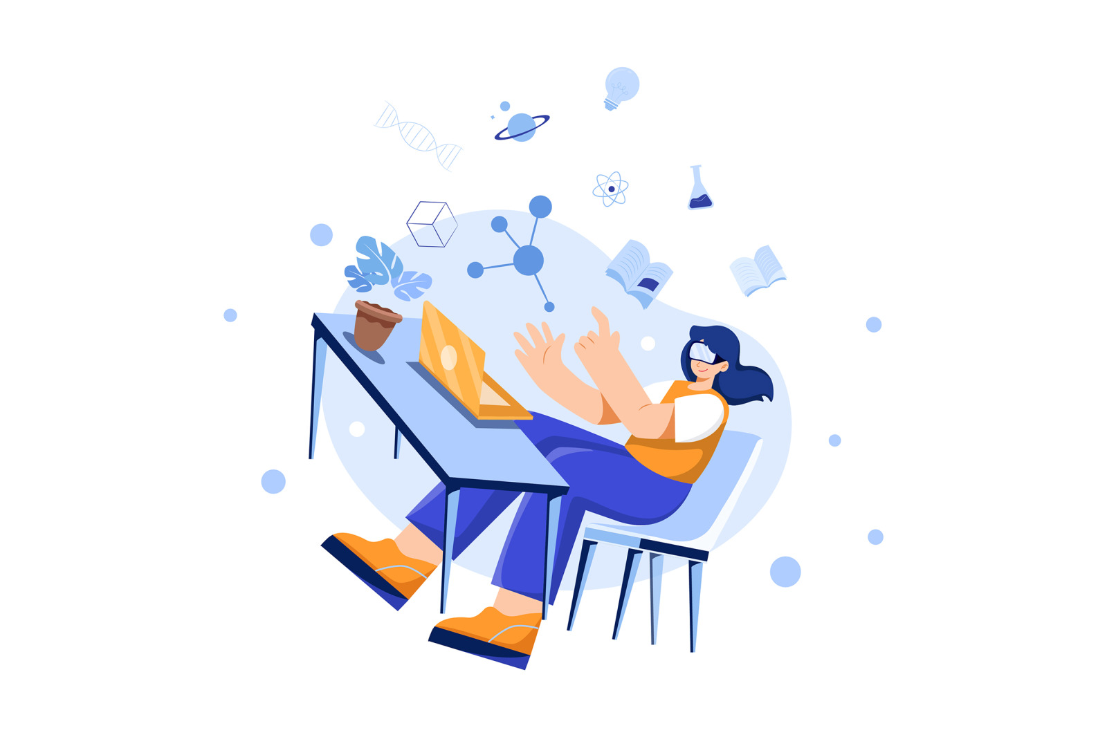 M418_Virtual Reality Illustration Pack M418_Virtual Reality Illustration Pack