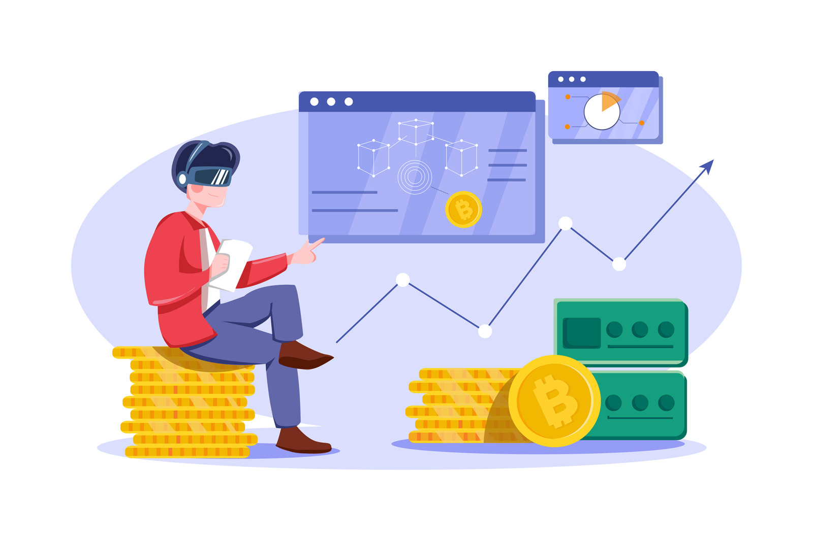 M419_Virtual Reality Illustrations M419_Virtual Reality Illustrations