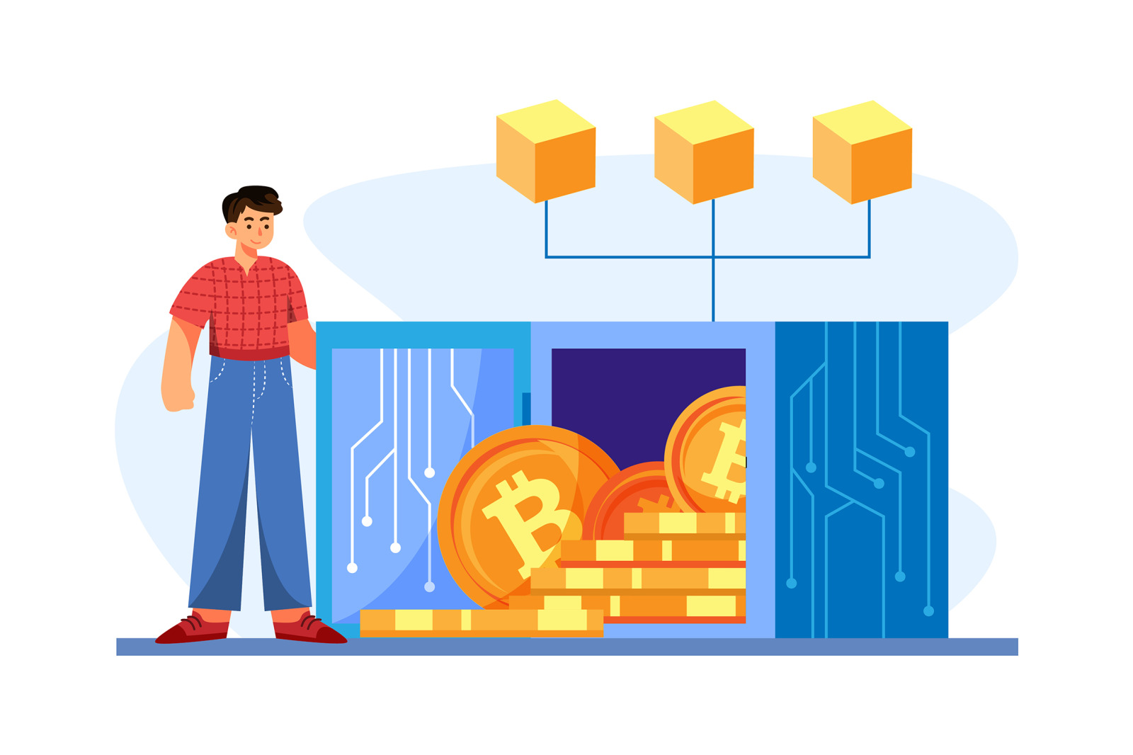 M422_Cryptocurrency &amp; NFT Illustrations