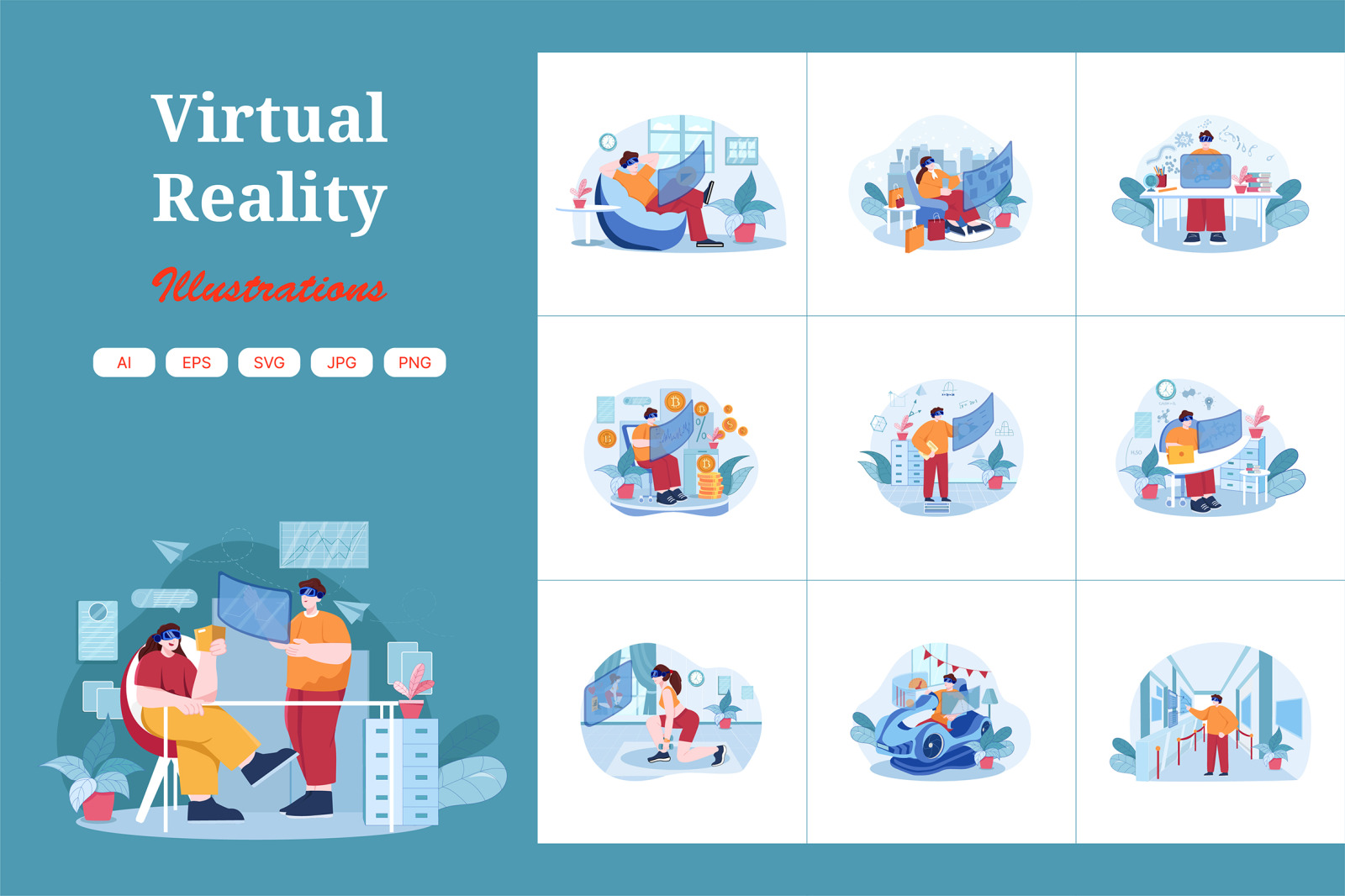 M424_Virtual Reality Illustration Pack