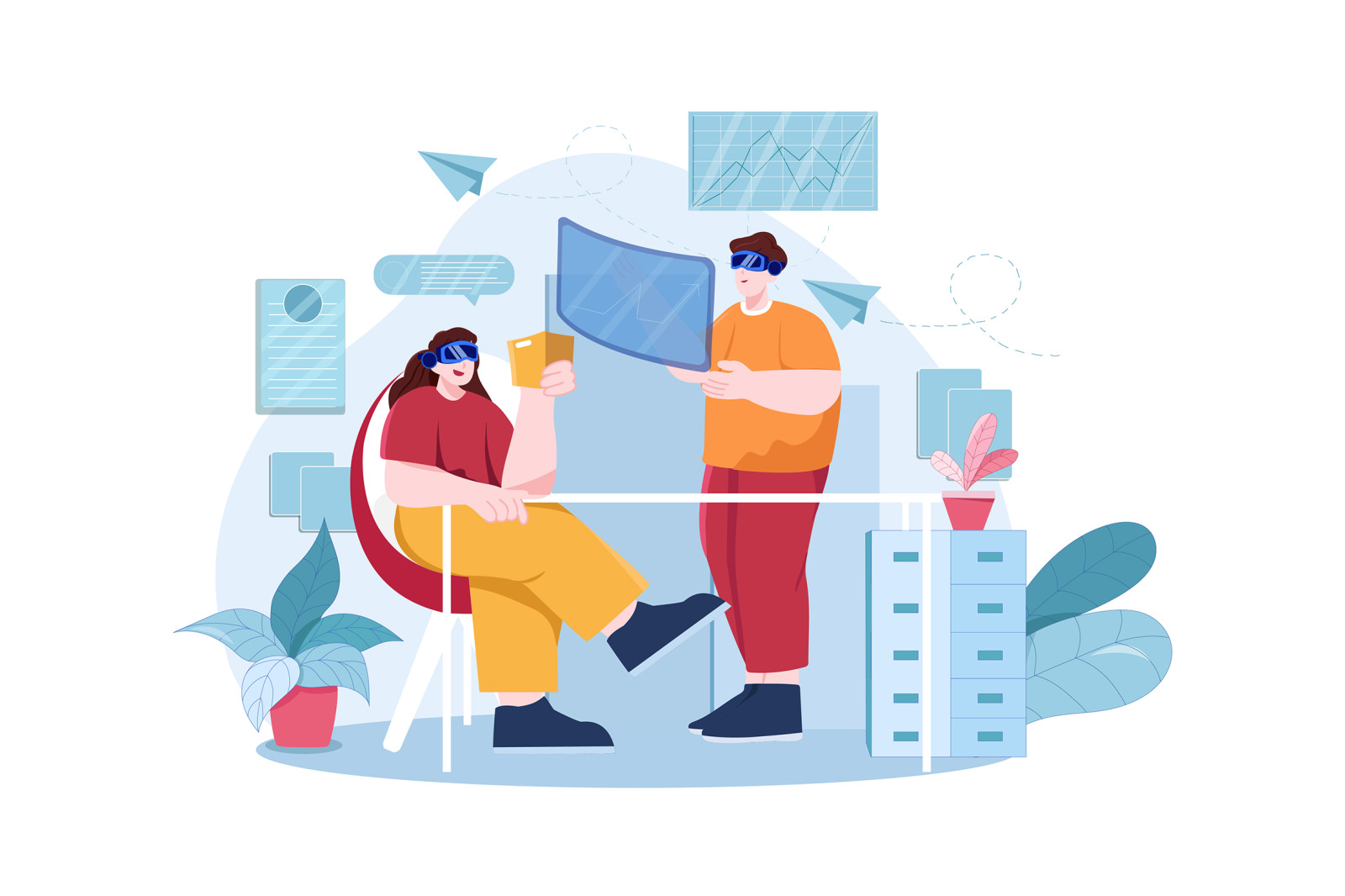 M424_Virtual Reality Illustration Pack