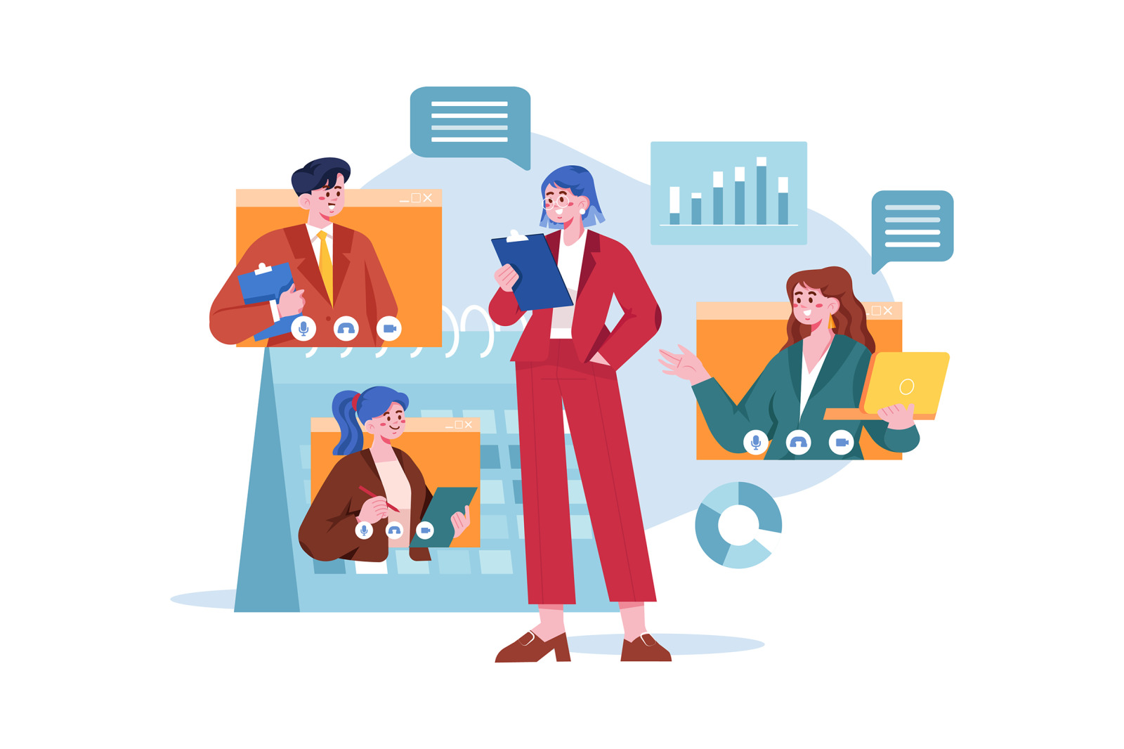 M485_Business Activities Illustrations M485_Business Activities Illustrations