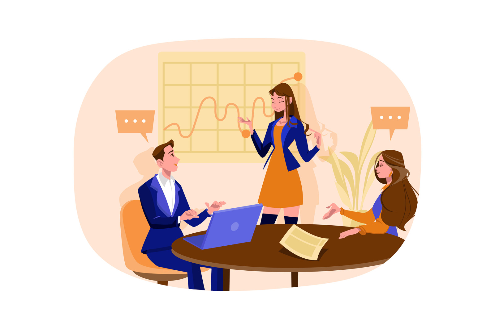 M489_Business Startup Illustrations M489_Business Startup Illustrations