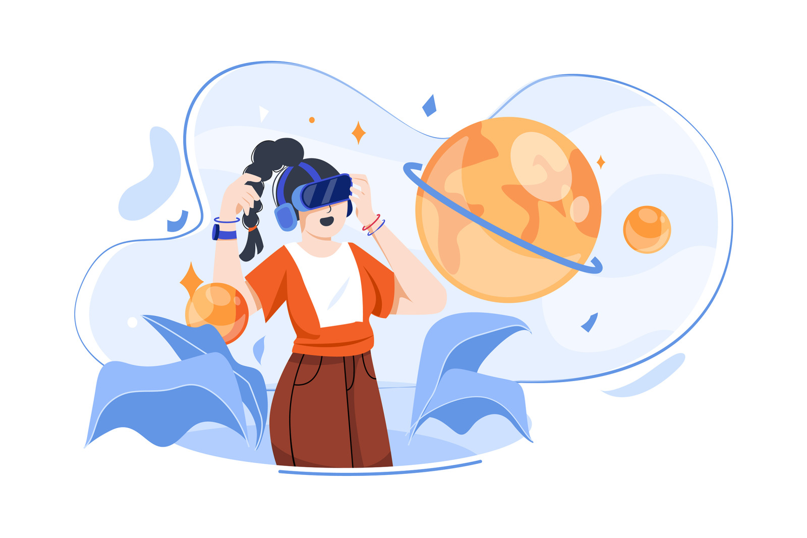 M490_Metaverse Technology Illustrations M490_Metaverse Technology Illustrations