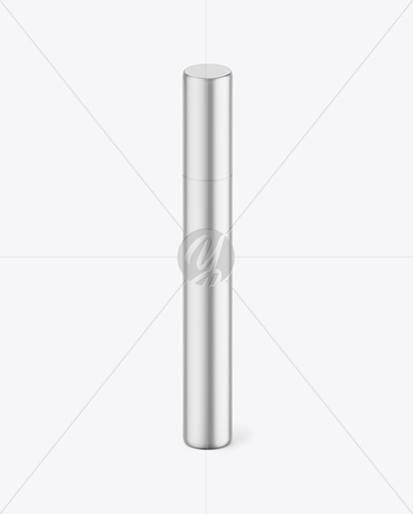 Matte Metallic Lipstick Pencil Mockup