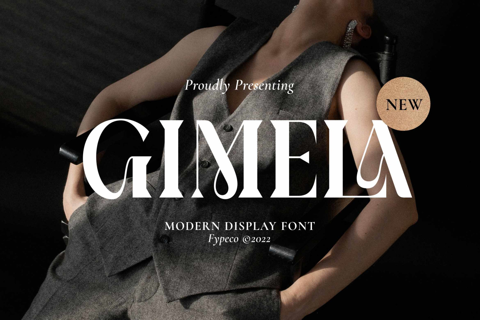 Gimela-Modern Display Font