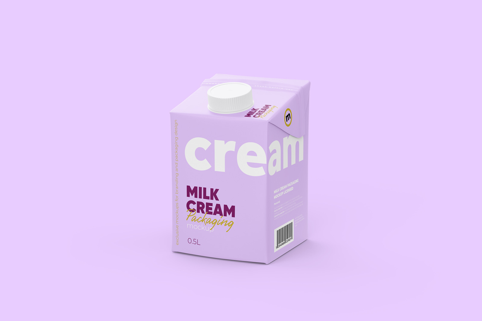 500ml Milk packaging. Tetra Brik edge 500ml Milk packaging. Tetra Brik edge