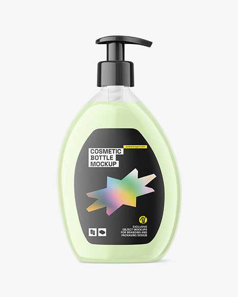 Soap Bottle Mockup