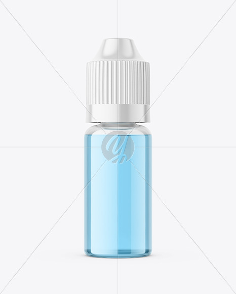 Clear Dropper Bottle Mockup