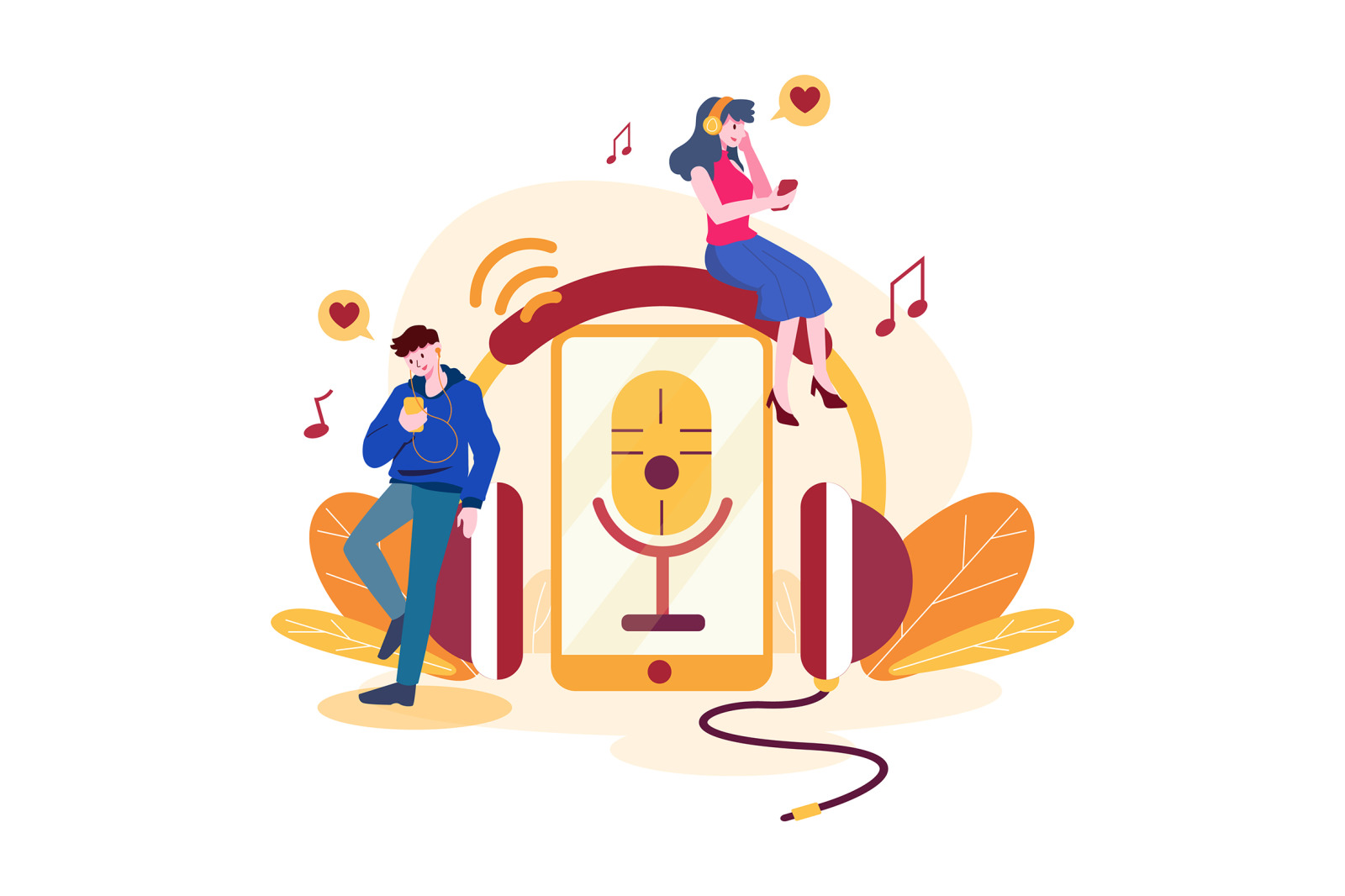 M464_Podcast Illustration Pack