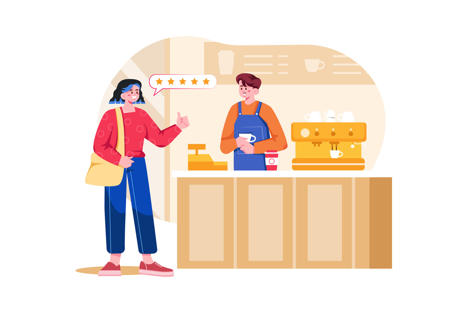 M487_Customer Review Illustration Pack