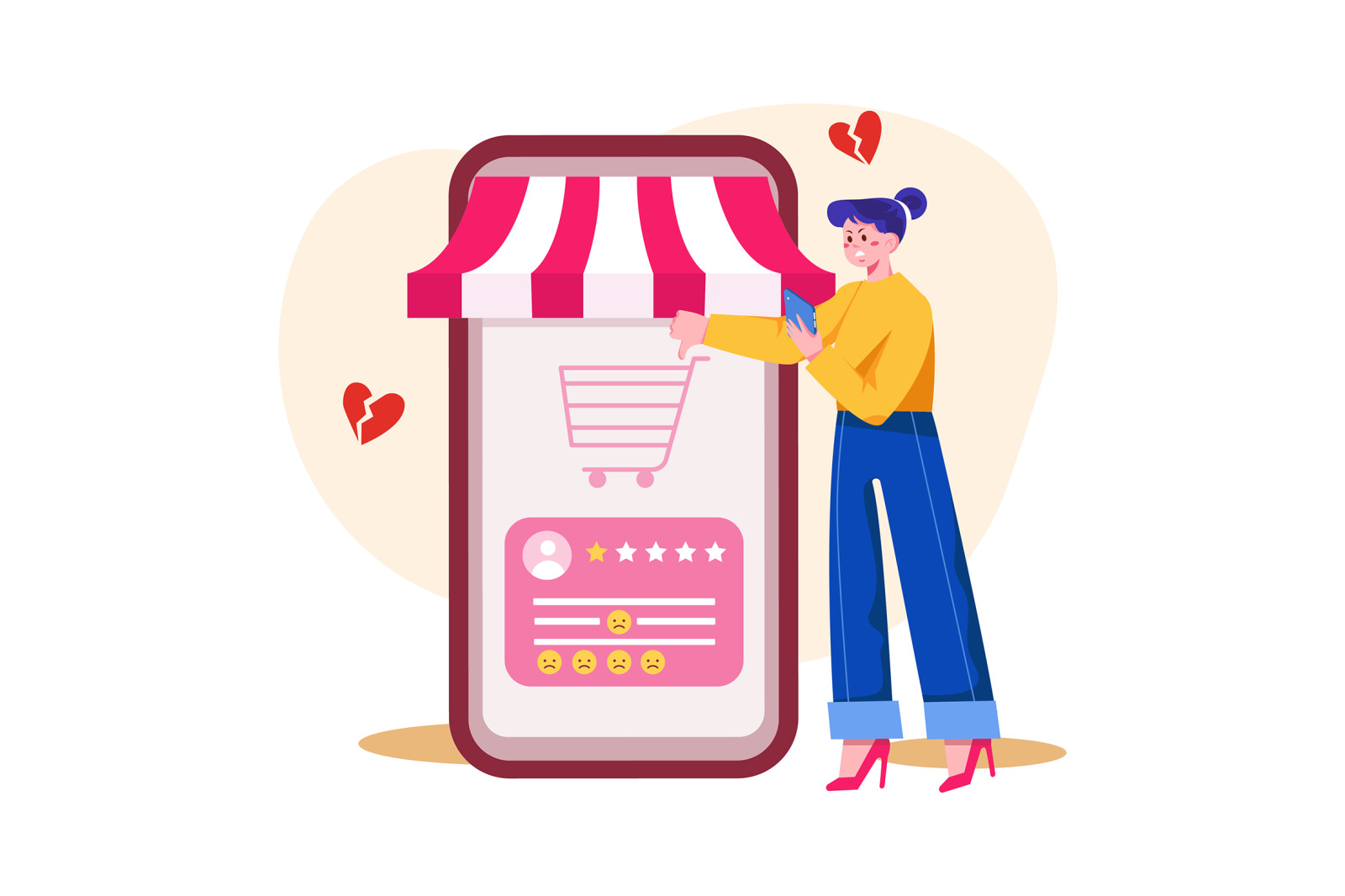 M487_Customer Review Illustration Pack M487_Customer Review Illustration Pack