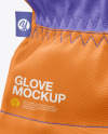 Snowboarding Glove Mockup