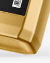 Metallic Jerrycan Mockup