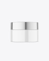 Glossy Cosmetic Jar Mockup Glossy Cosmetic Jar Mockup