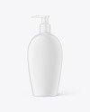 Matte Pump Bottle Mockup Matte Pump Bottle Mockup