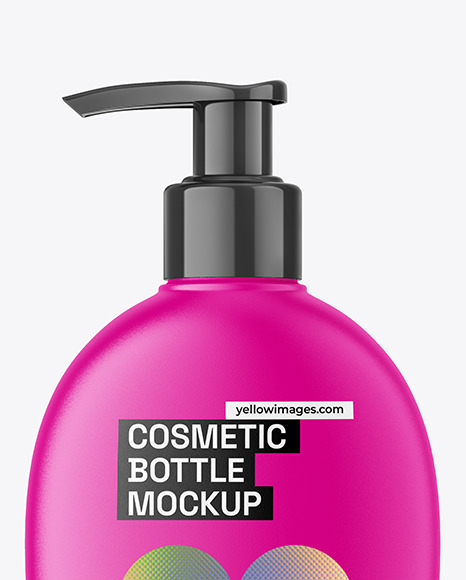 Matte Pump Bottle Mockup Matte Pump Bottle Mockup