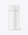 Matte Plastic Jar Mockup