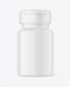 Glossy Cosmetic Jar Mockup Glossy Cosmetic Jar Mockup